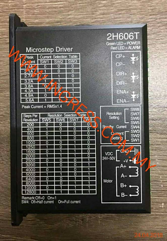 Repair_MICROSTEP_DRIVER_2H606T